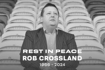 Robins devastated by the passing of Rob Crossland