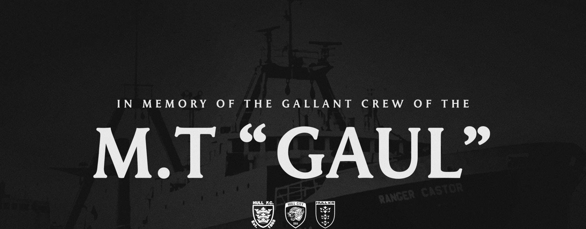Robins unite with Hull FC and Hull City to commemorate the 50th anniversary of the Gaul trawler tragedy